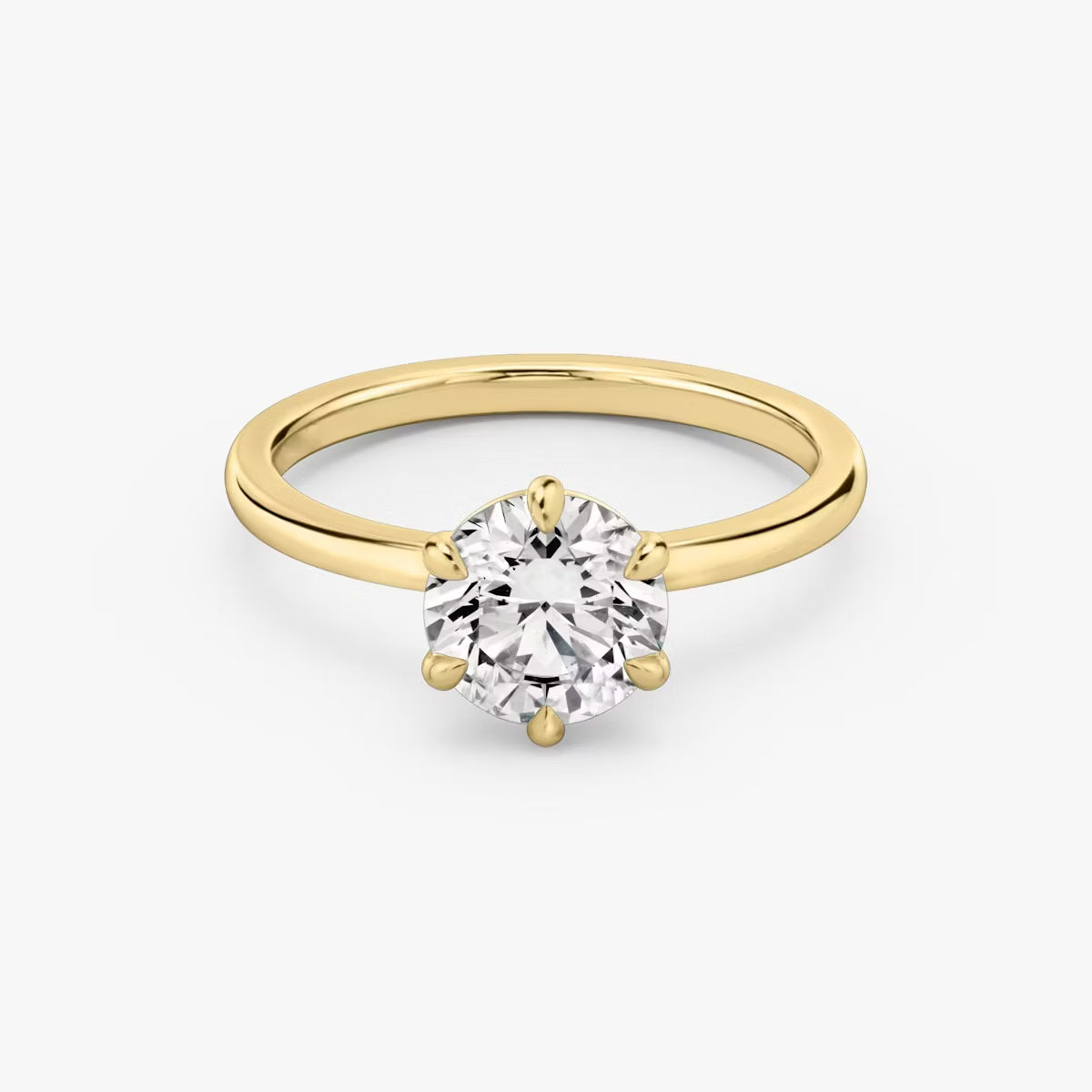 2 Carat Altı Tırnak Tektaş