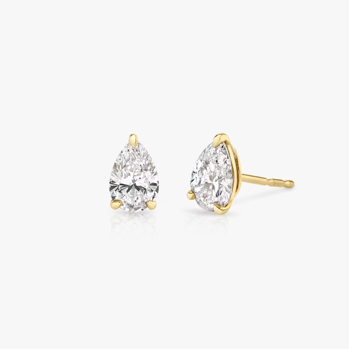 1 Carat Damla Tektaş Küpe