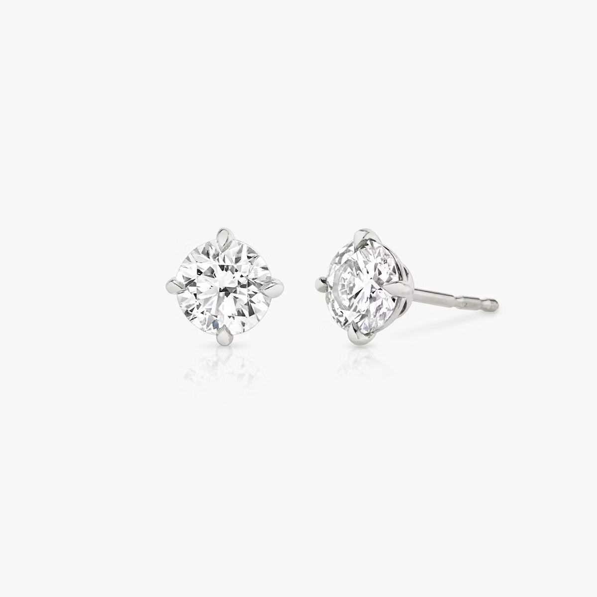 1 Carat Tektaş Küpe