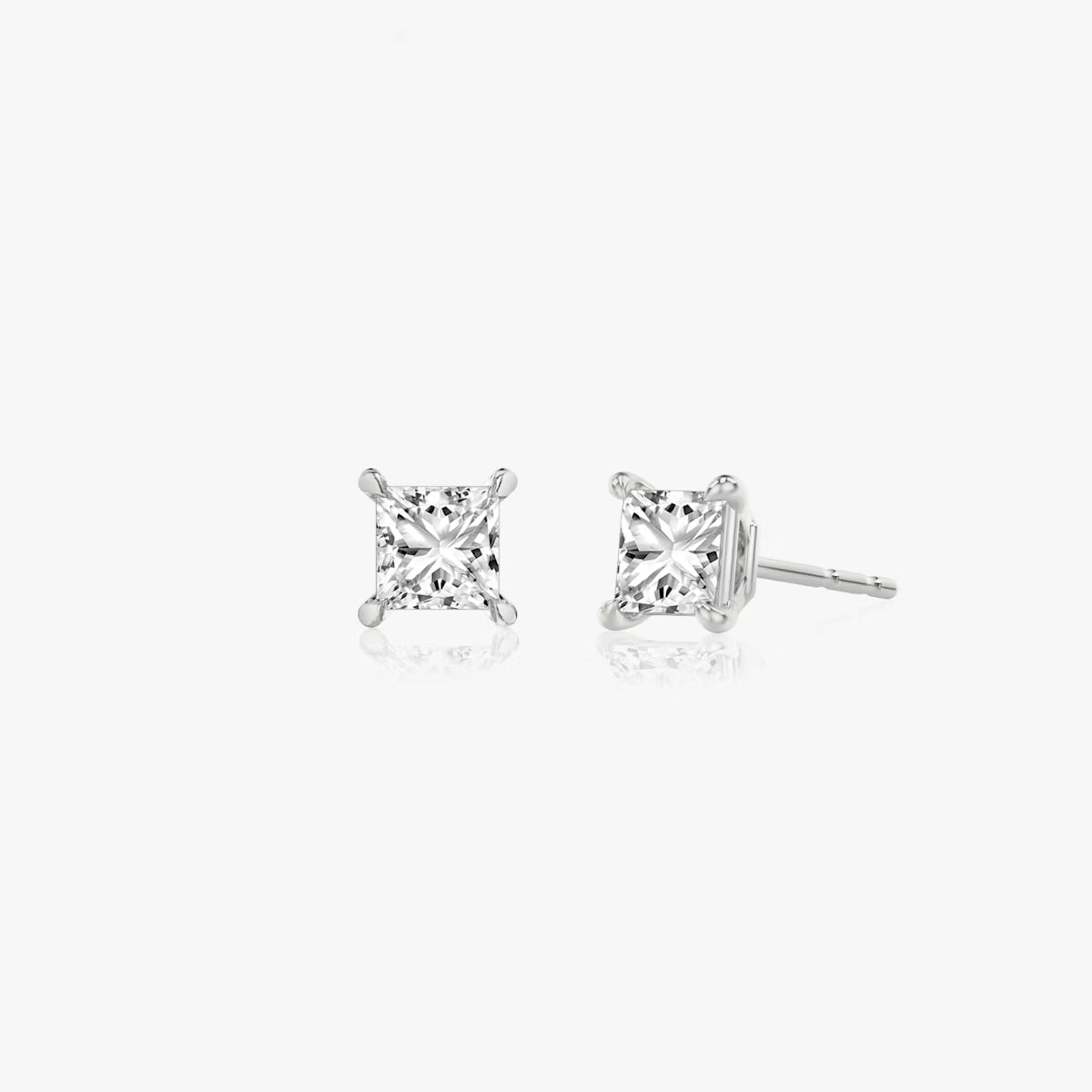 4 Carat Prenses Tektaş Küpe