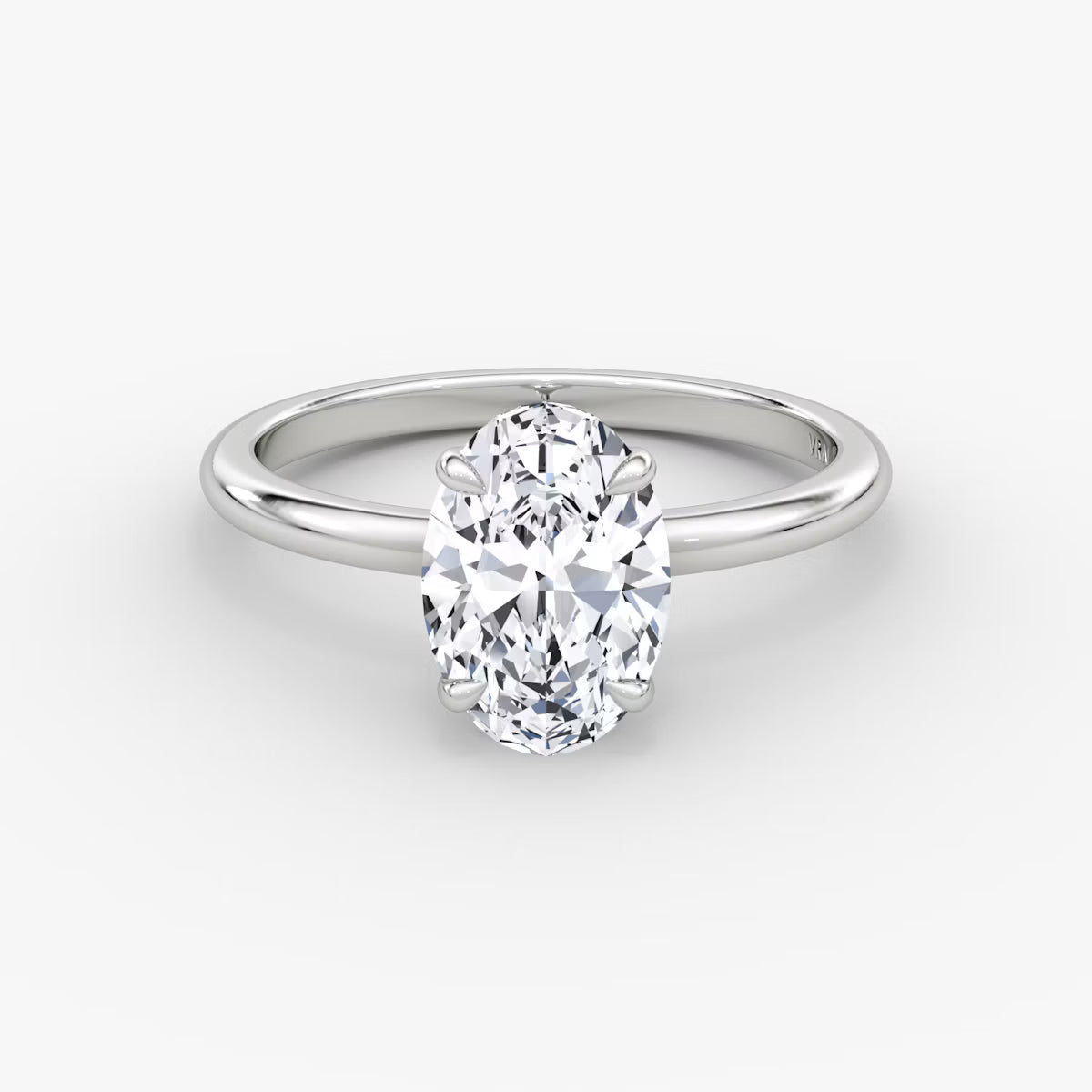 1 Carat Oval Tektaş