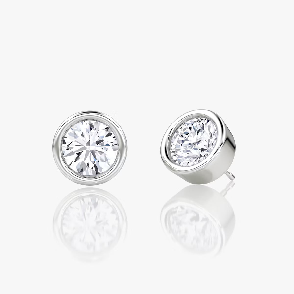 3 Carat Tektaş Küpe