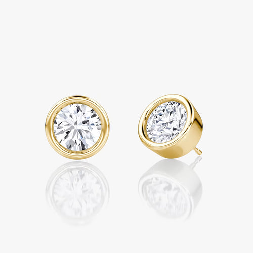 1 Carat Tektaş Küpe