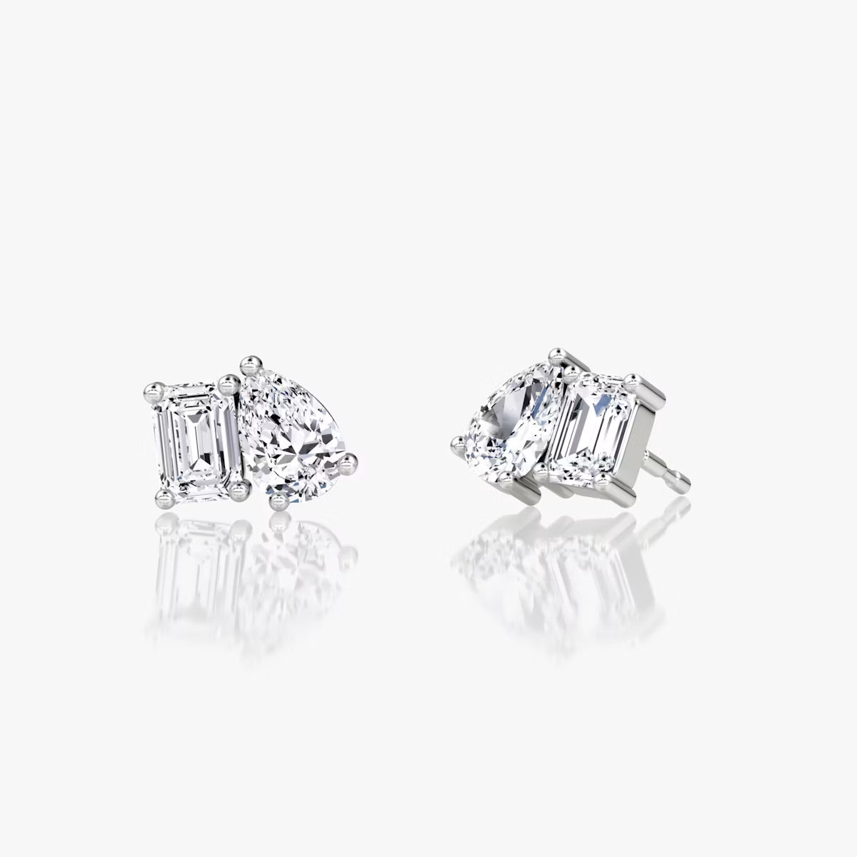3 Carat Tasarım Pırlanta Küpe