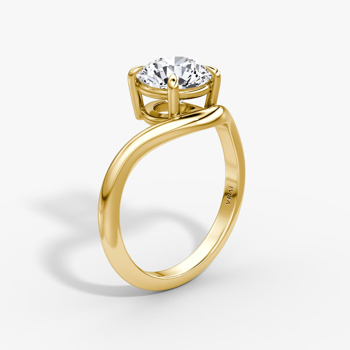 1 Carat Eğri Tektaş
