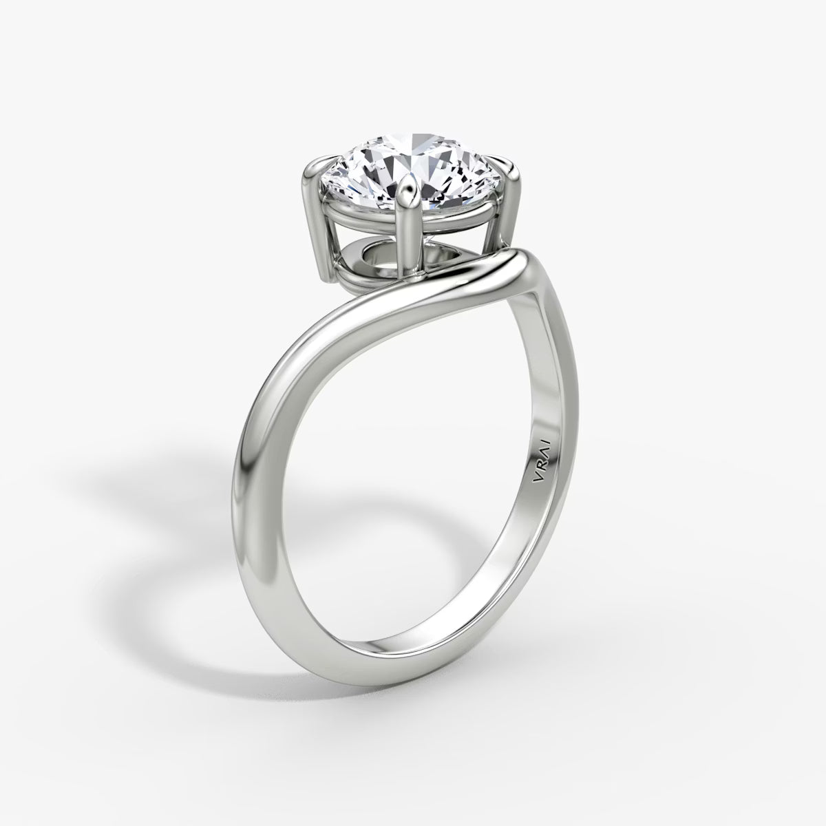 1 Carat Eğri Tektaş