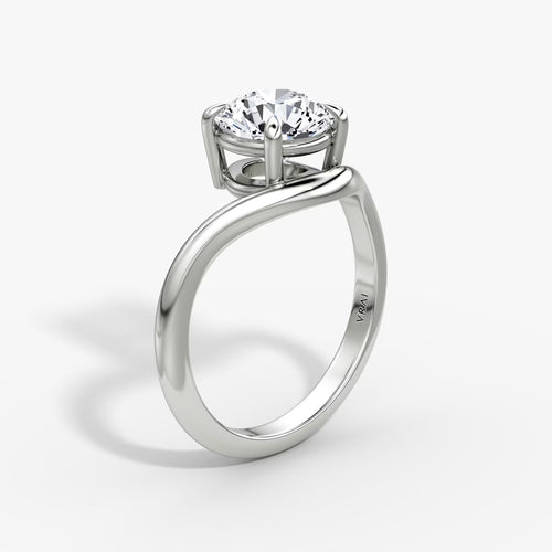 1 Carat Eğri Tektaş