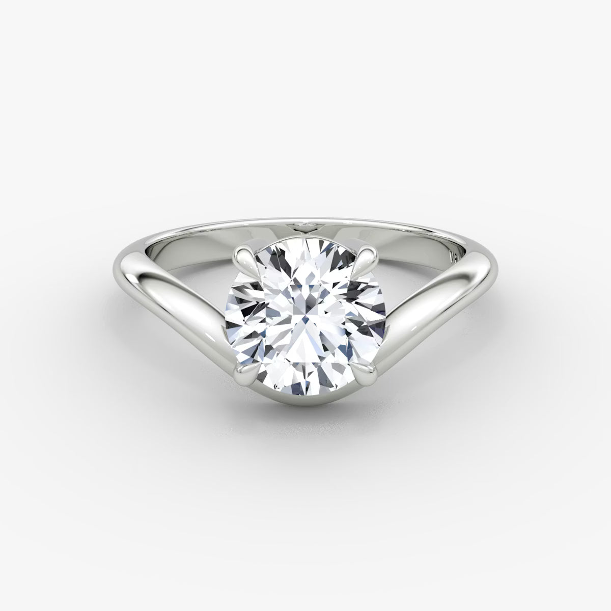 1 Carat Eğri Tektaş