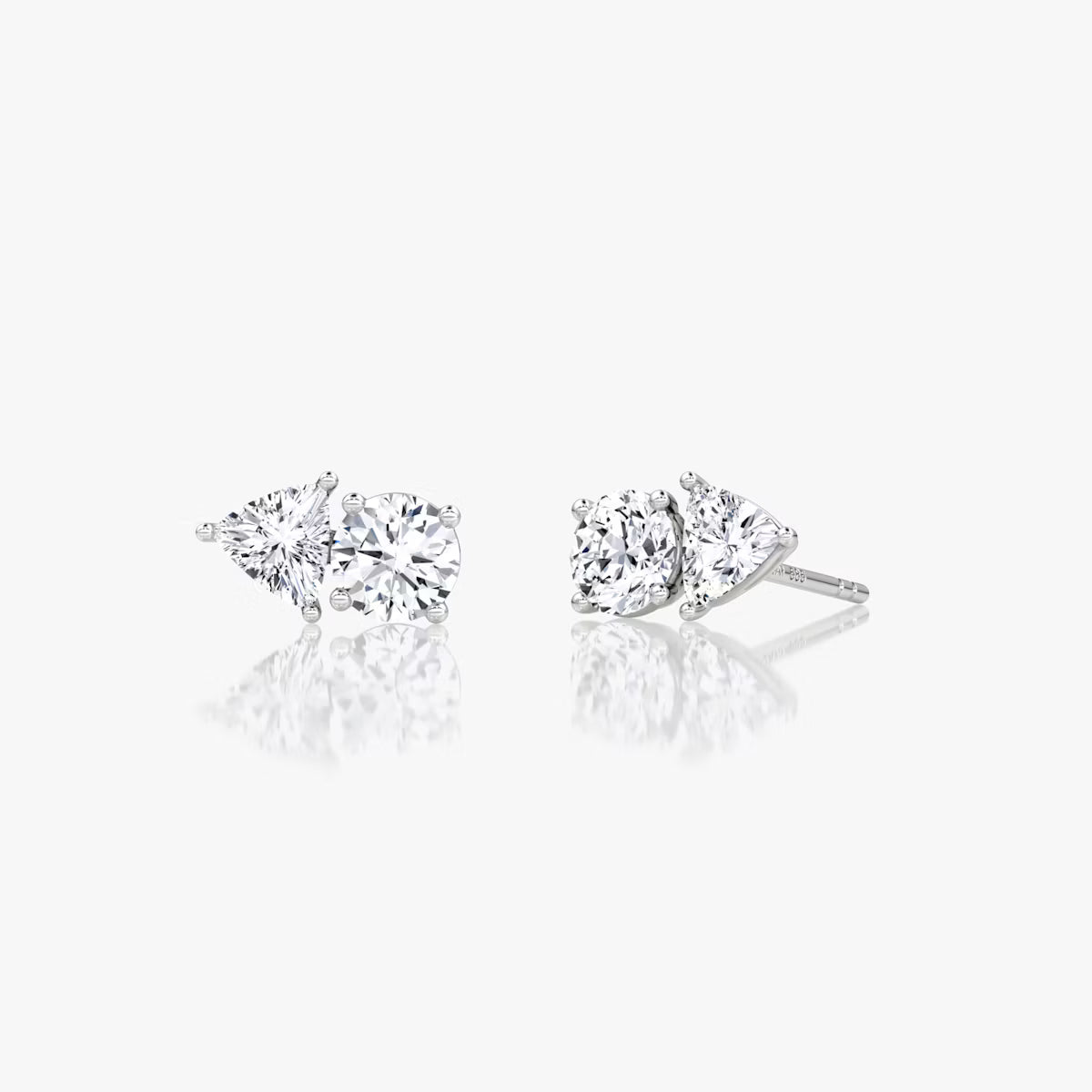 2 Carat Tasarım Pırlanta Küpe