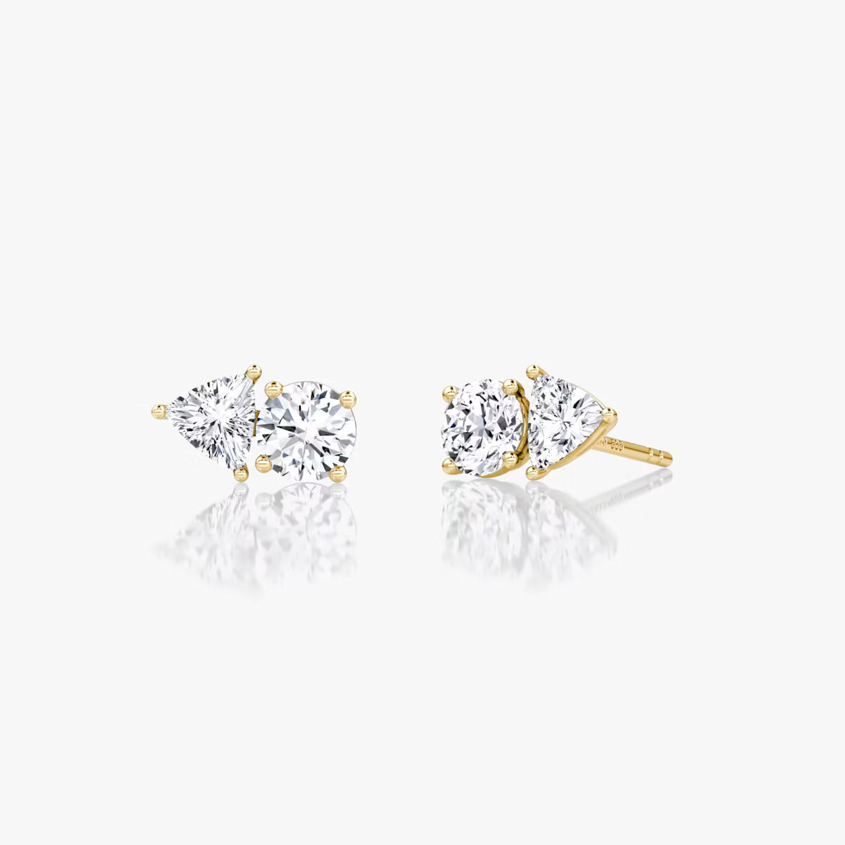 2 Carat Tasarım Pırlanta Küpe